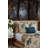 Opium Embroidered Linen Reversible Throw Pillow-39312524