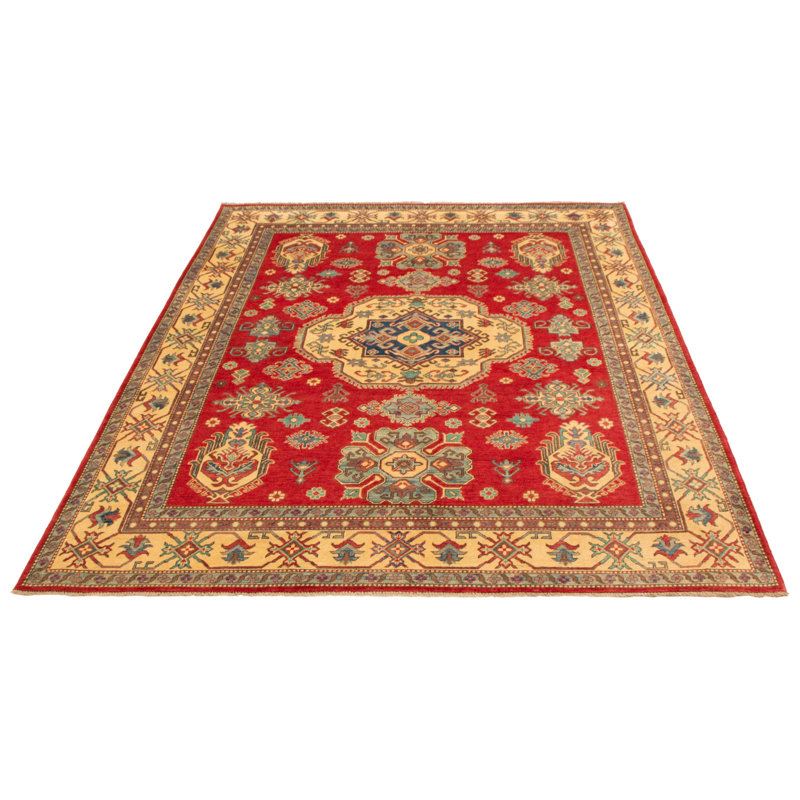Tapis rouge foncé Finest Ghazni 8 pi 1 po x 9 pi 11 po