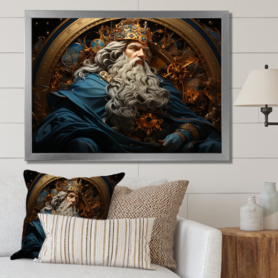 «Solomons saphir monarque de l'Israel antique I», reproduction sur toile