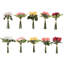 24 tiges de roses artificielles Real Touch, H 11,5 po-380156622