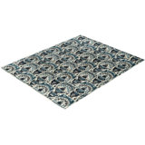 Overdyed One-of-a-Kind 8' 1" X 10' 1" Hand Knotted Area Rug