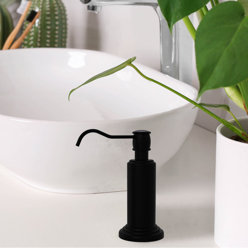 Beresford Soap Dispenser, Matte Black