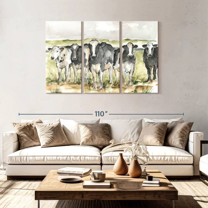 Brampt Field Days I, 48" H x 74" W