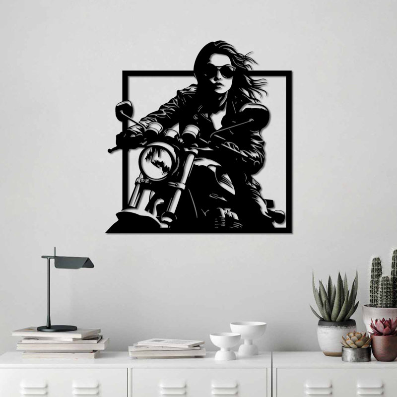 Elegant Decorative Metal Wall Accessory, Black Finish, 20.5 x 21.3 inches | 100% Metal, Thickness: 0.06 inches | Lightweight Design at 3.2 lbs | Perfect for Modern Home Decor & Stylish Accents