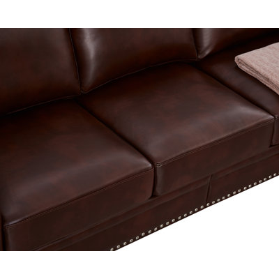 Living Room Sofa with Storage Sofa 1+2+3 Sectional Burgundy Faux Leather
