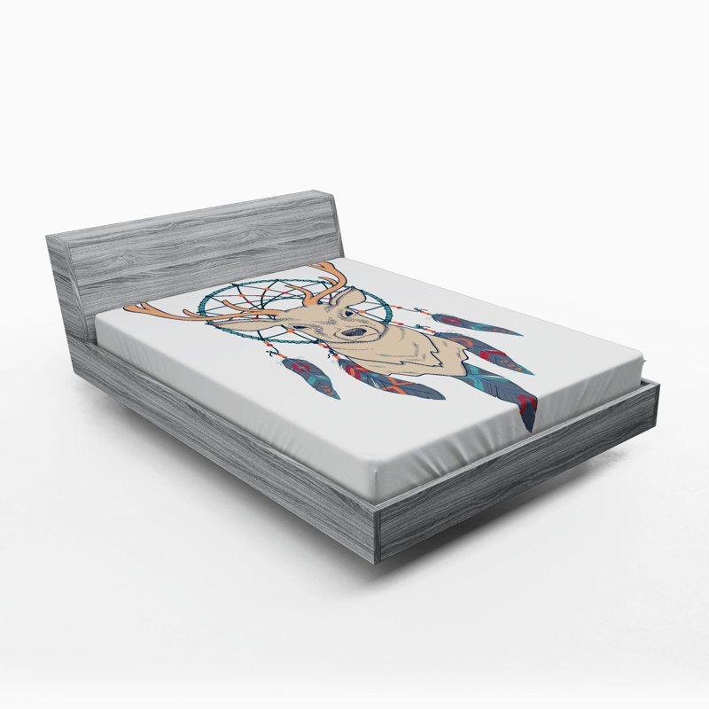 Drap-housse cerf, Double