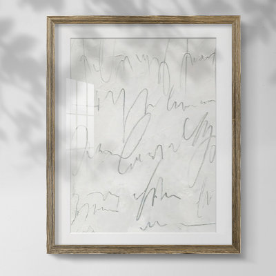 " Masked Notes VII " Painting Print