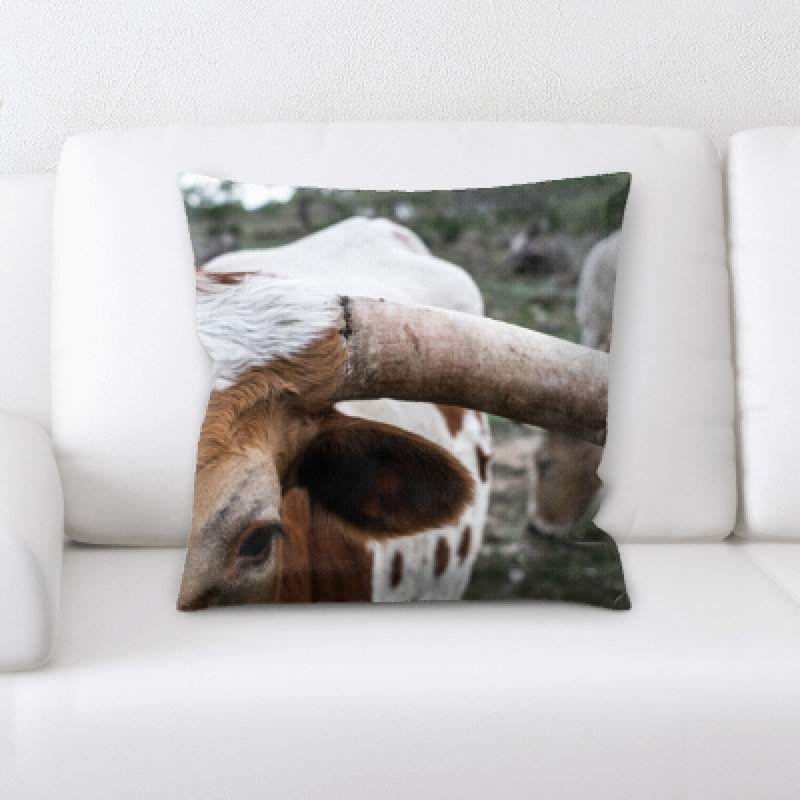 Microsuede Reversible Throw Pillow