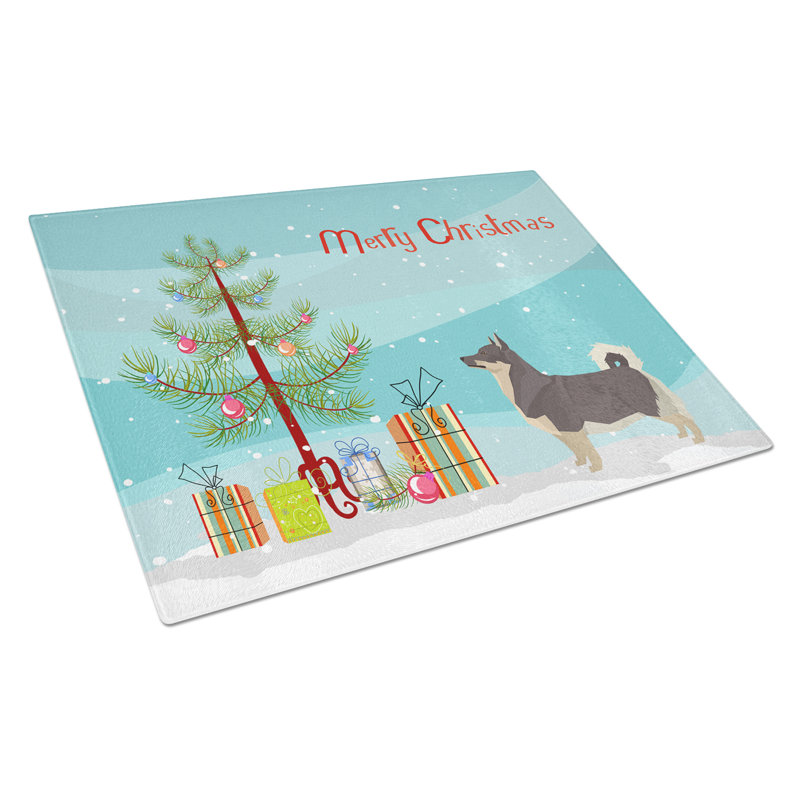 Planche à découper en verre pour arbre de Noël Havapoo # 1 Large-bo3, Vallhund suédois