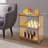 3 Tiers Freestanding Mobile Pc Rolling Serving Cart With Wheels-112027877