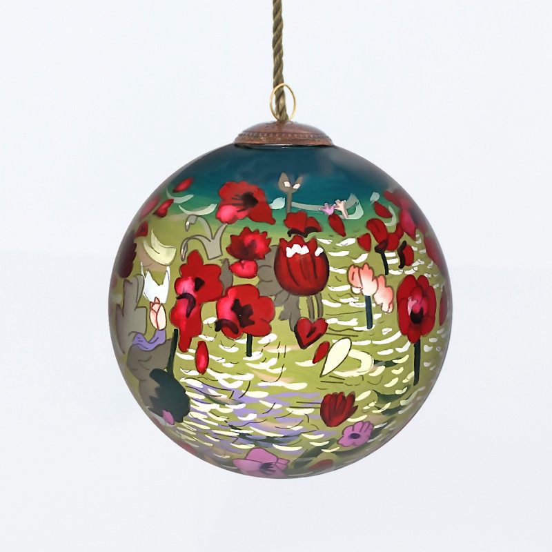 Boule de coquelicots Ornamnet, 1