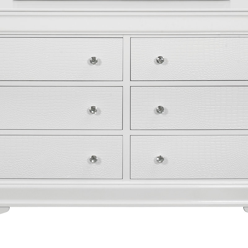 ROBINET EN CRCODILE DE SHAKER (Commode), Blanc