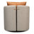 Bronson Upholstered Swivel Barrel Chair