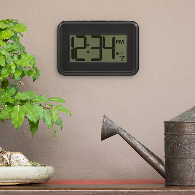 MainStays Basic Wall/Table Digital Clock with Countdown Timer