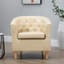 Camerino Faux Leather Barrel Chair-750363308