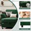 Canapé rembourré 79 po avec repose-pieds 79 po-1743957808