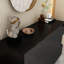 Commode double 6 tiroirs ultrabrillante de forme irrégulière-222803497