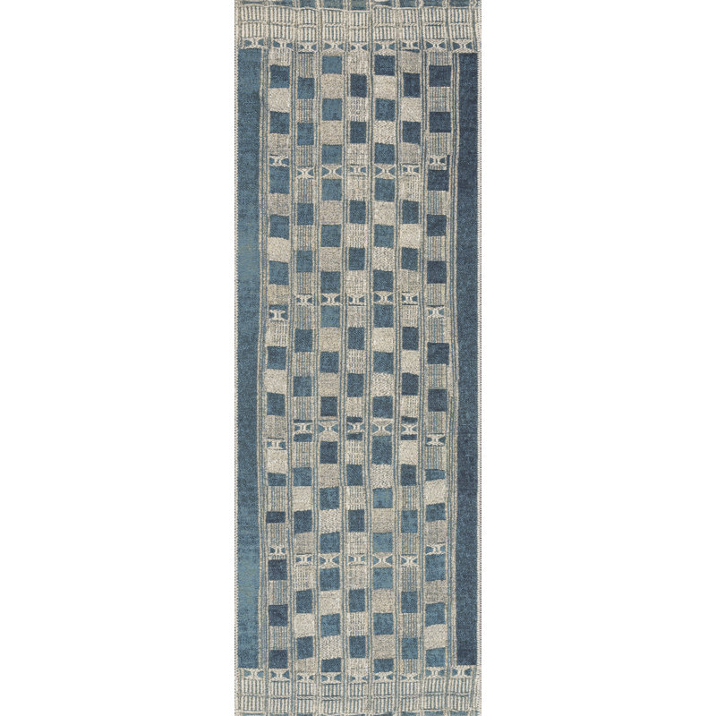 Tapis intérieur / extérieur tissé à la machine Homer , Tapis de couloir 2 pi 5 po x 11 pi 2 po