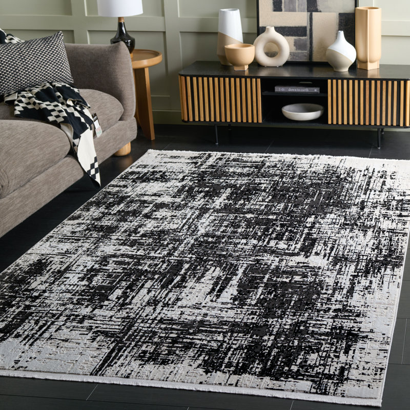 Tapis abstrait Mila 294 Performance, Rectangle 5 pi 3 po x 7 pi 6 po