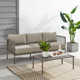 Apruva 3 - Person Patio Conversation Sets with Cushions