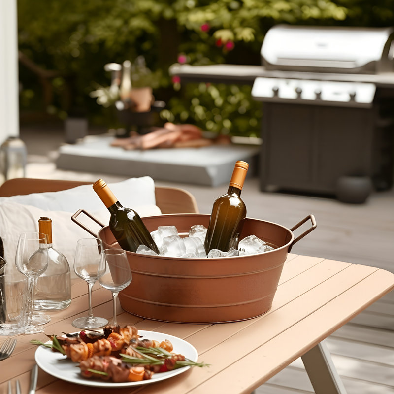 Melson Metal Beverage Tub