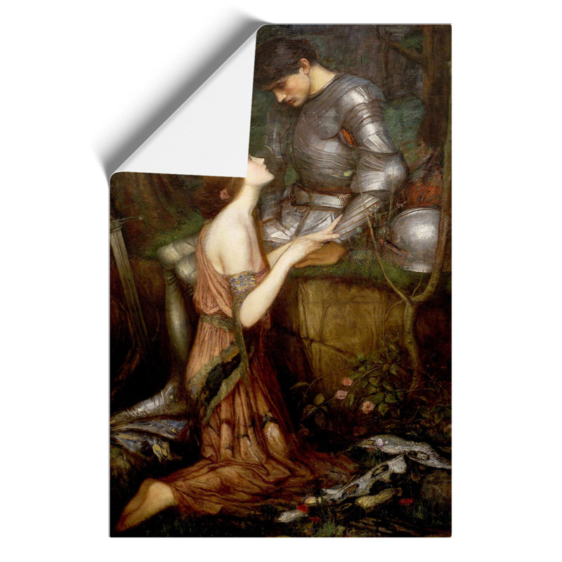 Lamia by John William Waterhouse - No Frame Painting, 30cm H x 21cm W x 0.1cm D