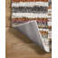 Tapis ivoire / gris / brun en polyester tissé à la machine Pyper-1420129908