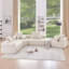 Canapé modulaire surdimensionné rembourré de mousse Breydan-761111157