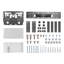 Marcellus Symple Stuff Single Screen Wall Mount