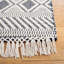 Senecal Southwestern Wool Ivory/Navy Area Rug-1342929645