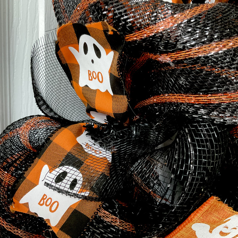 Couronne d'Halloween Boo Y'all