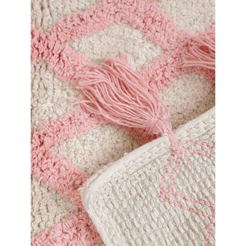 Jameion Cotton Blend Non-Slip Bath Rug