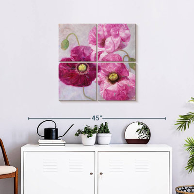 Harnek Purple Poppies I