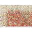 Tapis rouge / beige en laine à motif floral Maratea-1105747033
