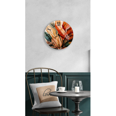 Horloge murale Botanical