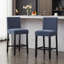 Tabouret de bar rembourré avec structure en bois massif-119089528-119603247-122430099