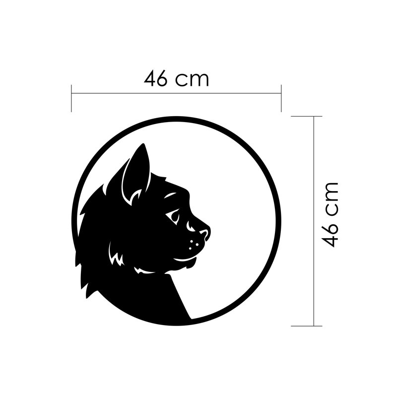Animals Wall Decor on Metal