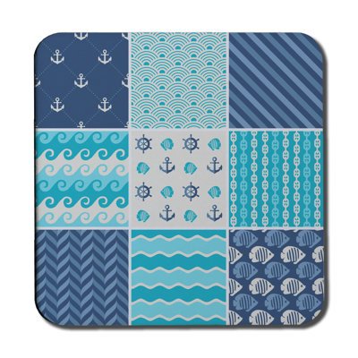 Square 6 Piece Coaster Set
