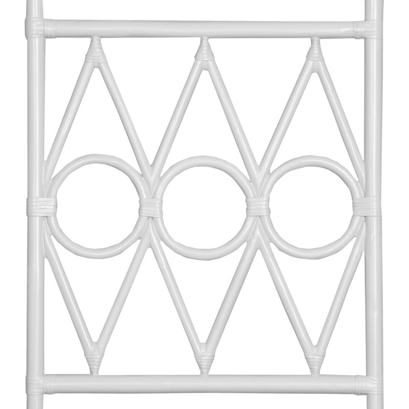 Devonshire Open-Frame Headboard, King, White
