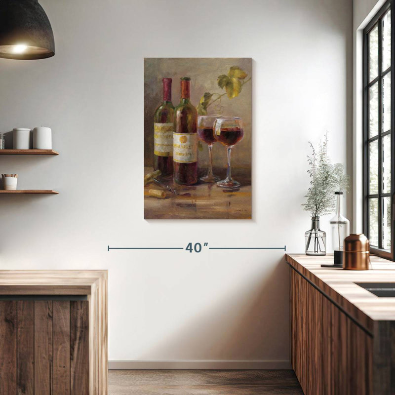 Yarlin Opening The Wine, 36" H x 24" W