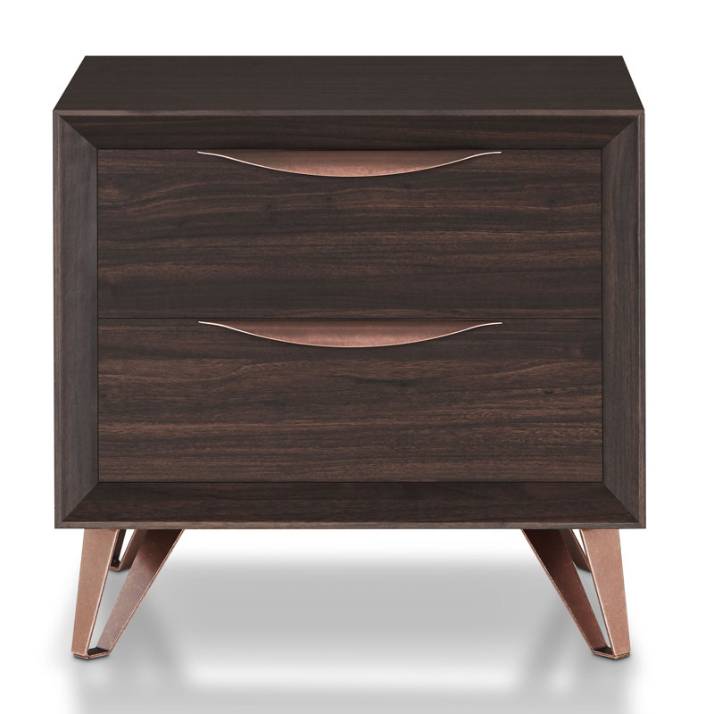 Table de chevet 2 tiroirs Cloverfield
