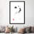 Cat In White by Péchane - Print on Canvas-1126948344-1186212518