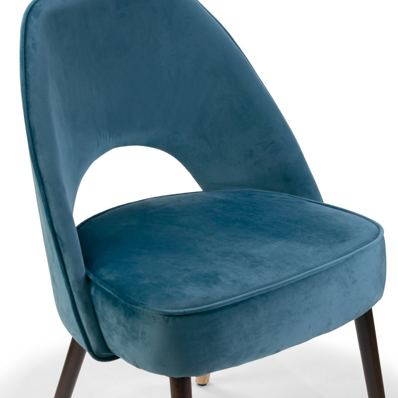 Swind 19.25'' H Upholstered Metal Side Chair