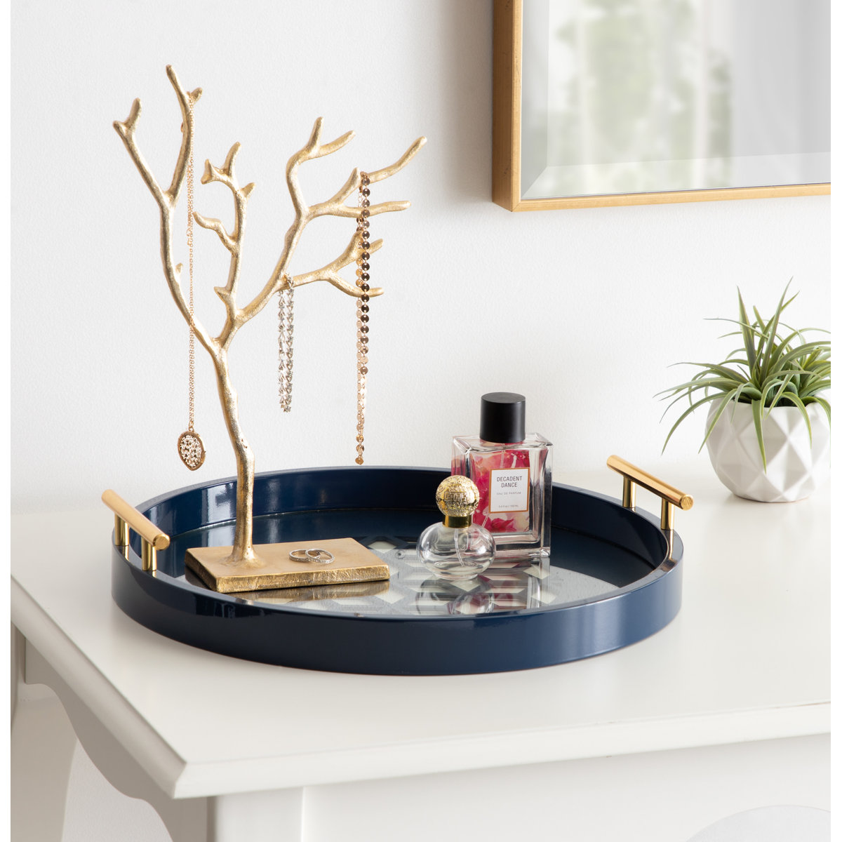 Mercer41 Magalia Coffee Table Tray