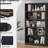 5 Tier Bookcase Modern Wood Bookshelf-73216145