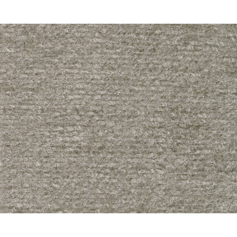 Repose-pieds Gwendolynne, 100 % polyester gris clair