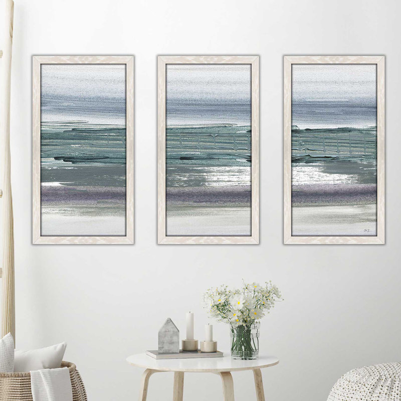 « sahara i », reproduction de peinture à l’acrylique à multiples images, L 52,5 po x H 33,5 po x P 1 po