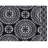 Geometric Polyester Anti-Fatigue Kitchen Mat