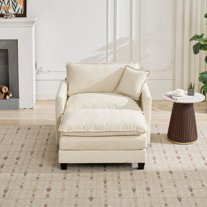 Repose-pieds Cloud (seulement avec repose-pieds), Beige