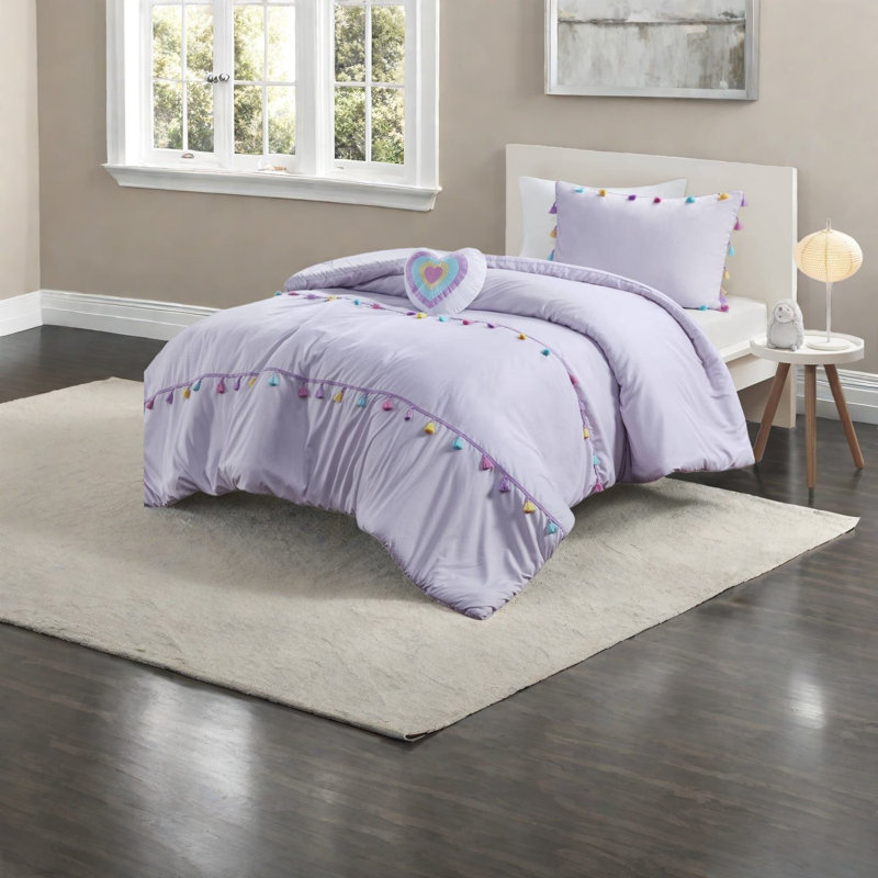 Ensemble de literie pour lit simple en microfibre certifié